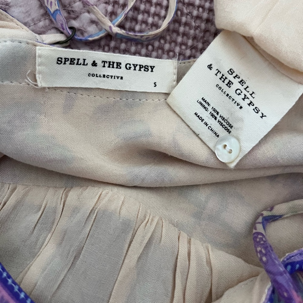 Spell Portobello Road Strappy Mini Dress - Picture 15 of 16
